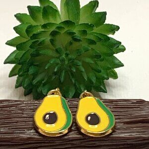 Avocado Earring, Funny Food Earring, Food Jewelry, Gift Idea, Food Jewelry